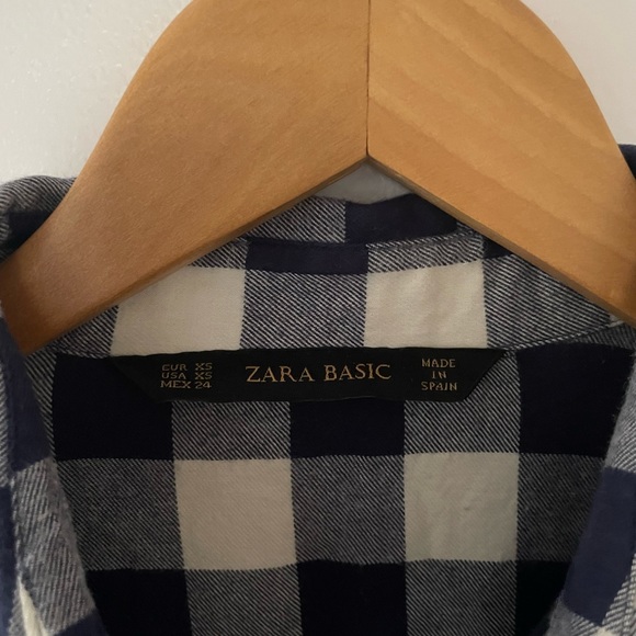 CONSIGNED - Zara Buffalo Check Button-Down - Picture 3 of 3